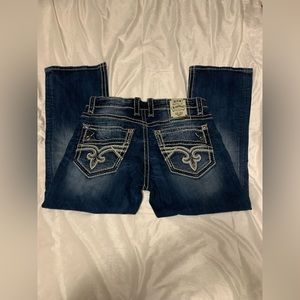 36 x 36 Men’s Rock Revival Jeans; Classic Bootcut